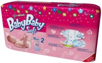 Photos - Nappies BabyBaby Soft Premium 2 / 62 pcs 
