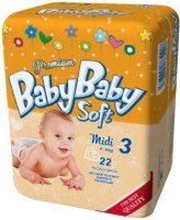 Photos - Nappies BabyBaby Soft Premium 3 / 22 pcs 