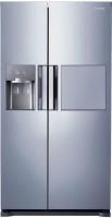 Photos - Fridge Samsung RS7677FHCSL silver