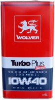 Photos - Engine Oil Wolver Turbo Plus 10W-40 5 L