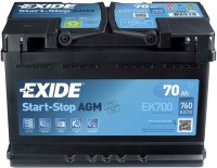 Photos - Car Battery Exide Start-Stop AGM (AGM EK1050)