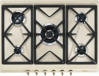 Photos - Hob Smeg SRV876POGH ivory