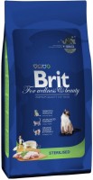 Photos - Cat Food Brit Premium Sterilized Chicken  300 g