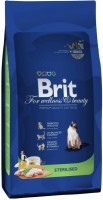 Photos - Cat Food Brit Premium Sterilized Chicken  800 g