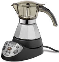 Photos - Coffee Maker De'Longhi EMKE 42 silver