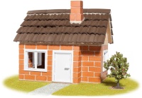 Photos - Construction Toy Teifoc House with Tiled Roof TEI4300 