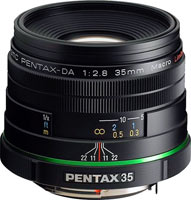 Camera Lens Pentax 35mm f/2.8 SMC DA Macro Limited 