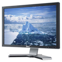 Photos - Monitor Dell 2009W 20 "  black