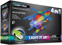 Photos - Construction Toy Laser Pegs Helicopters 400b 4 in 1 
