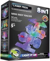 Photos - Construction Toy Laser Pegs Mini Indy Racer 9000 8 in 1 