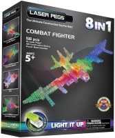 Photos - Construction Toy Laser Pegs Combat Fighter 9005 8 in 1 