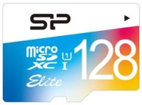 Photos - Memory Card Silicon Power Elite Color microSD UHS-1 Class 10 128 GB