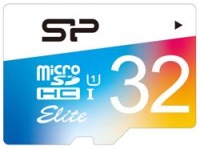 Photos - Memory Card Silicon Power Elite Color microSD UHS-1 Class 10 32 GB