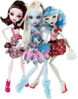 Photos - Doll Monster High Draculaura and Abbey and Ghoulia X4482 