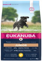 Photos - Dog Food Eukanuba Junior L/XL Breed Chicken 
