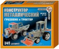 Photos - Construction Toy Desjatoe Korolevstvo Truck and Tractor 00953 