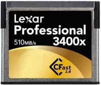 Photos - Memory Card Lexar Professional 3400x CompactFlash 128 GB