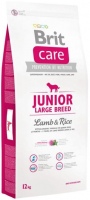 Photos - Dog Food Brit Care Junior Large Breed Lamb/Rice 