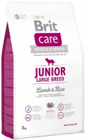 Photos - Dog Food Brit Care Junior Large Breed Lamb/Rice 