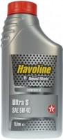 Photos - Engine Oil Texaco Havoline Ultra S 5W-40 1 L