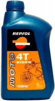 Photos - Engine Oil Repsol Moto Rider 4T 10W-40 1 L