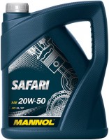 Photos - Engine Oil Mannol Safari 20W-50 5 L