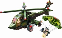 Photos - Construction Toy Qman Enlighten Helicopter 818 