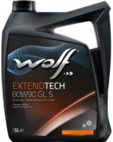 Photos - Gear Oil WOLF Extendtech 80W-90 GL5 5 L