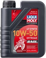 Photos - Engine Oil Liqui Moly Motorbike 4T Synth Offroad Race 10W-50 1 L