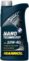 Photos - Engine Oil Mannol Nano Technology 10W-40 1 L