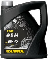 Photos - Engine Oil Mannol 7705 O.E.M. 5W-40 4 L