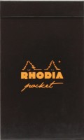 Photos - Notebook Rhodia Squared Pad Pocket Black 