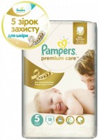 Photos - Nappies Pampers Premium Care 5 / 18 pcs 