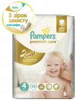 Photos - Nappies Pampers Premium Care 4 / 20 pcs 