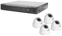 Photos - Surveillance DVR Kit Tecsar AHD 4OUT Dome Lux 