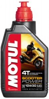 Photos - Engine Oil Motul Scooter Power 4T MB 10W-30 1 L