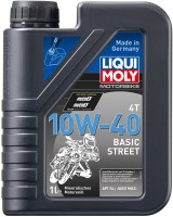 Photos - Engine Oil Liqui Moly Motorbike 4T Basic Street 10W-40 1 L