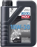 Photos - Engine Oil Liqui Moly Motorbike 4T 10W-30 Street 1 L