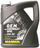 Photos - Engine Oil Mannol O.E.M. for Chevrolet Opel 5W-30 4 L