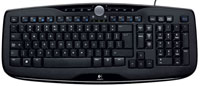Photos - Keyboard Logitech Media Keyboard 600 