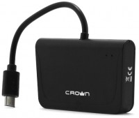 Photos - Card Reader / USB Hub Crown CMCR-B13 