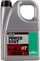 Engine Oil Motorex Power Synt 4T 10W-50 4 L