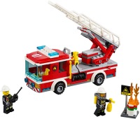 Photos - Construction Toy Lego Fire Ladder Truck 60107 