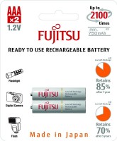 Photos - Battery Fujitsu  2xAAA 750 mAh
