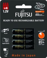 Photos - Battery Fujitsu  4xAAA 900 mAh