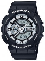Photos - Wrist Watch Casio G-Shock GA-110BW-1A 