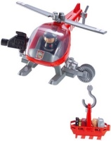 Photos - Construction Toy Ecoiffier Helicopter Fire Brigade 3214 