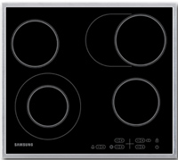 Photos - Hob Samsung C61R1CAMST black