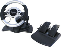 Photos - Game Controller Gembird Shock Force Racing Wheel 