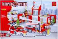 Photos - Construction Toy Ausini Fire Brigade 21110 